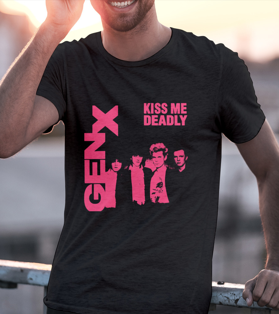 GEN X Kiss Me Deadly Band T-Shirt