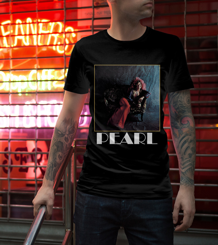 Pearl Album Cover Sofa Portrait Jnjl T-Shirt
