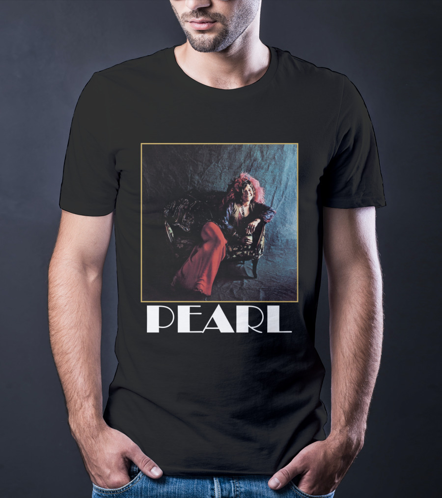 Pearl Album Cover Sofa Portrait Jnjl T-Shirt