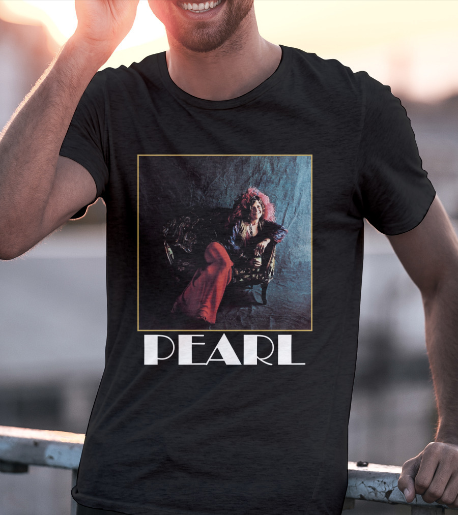 Pearl Album Cover Sofa Portrait Jnjl T-Shirt