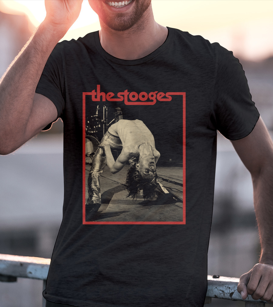 The Stooges Live Performance Iconic Photo T-Shirt