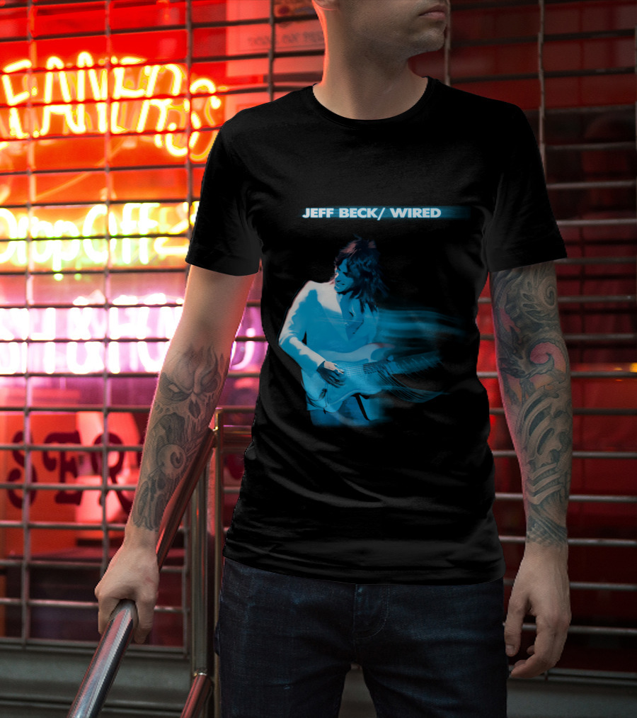 Jeff Beck Wired Electric Performance 07 Tjb T-Shirt
