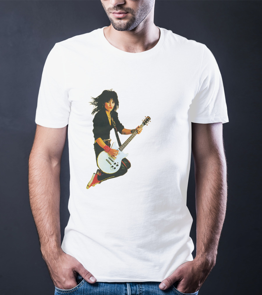 JJET Rock Icon With Guitar T-Shirt