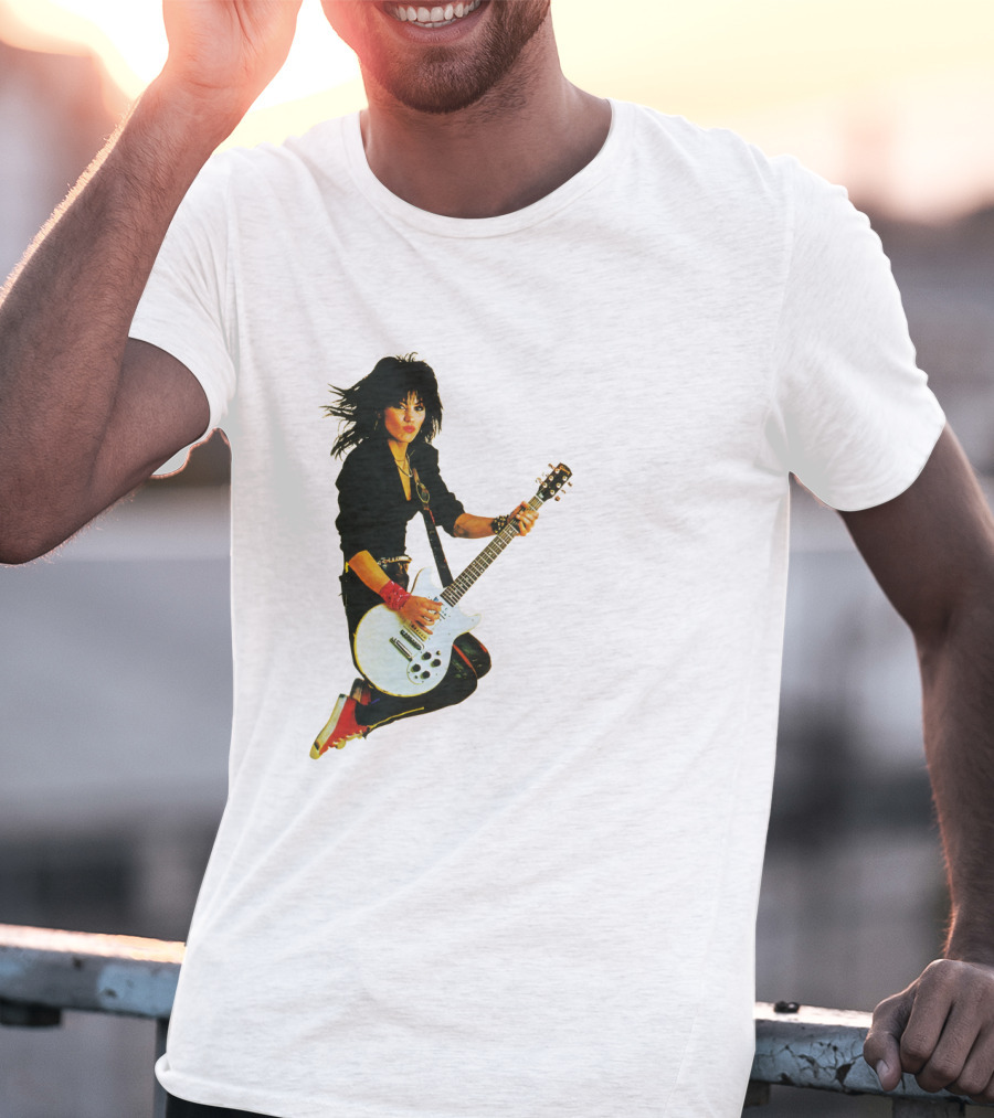 JJET Rock Icon With Guitar T-Shirt