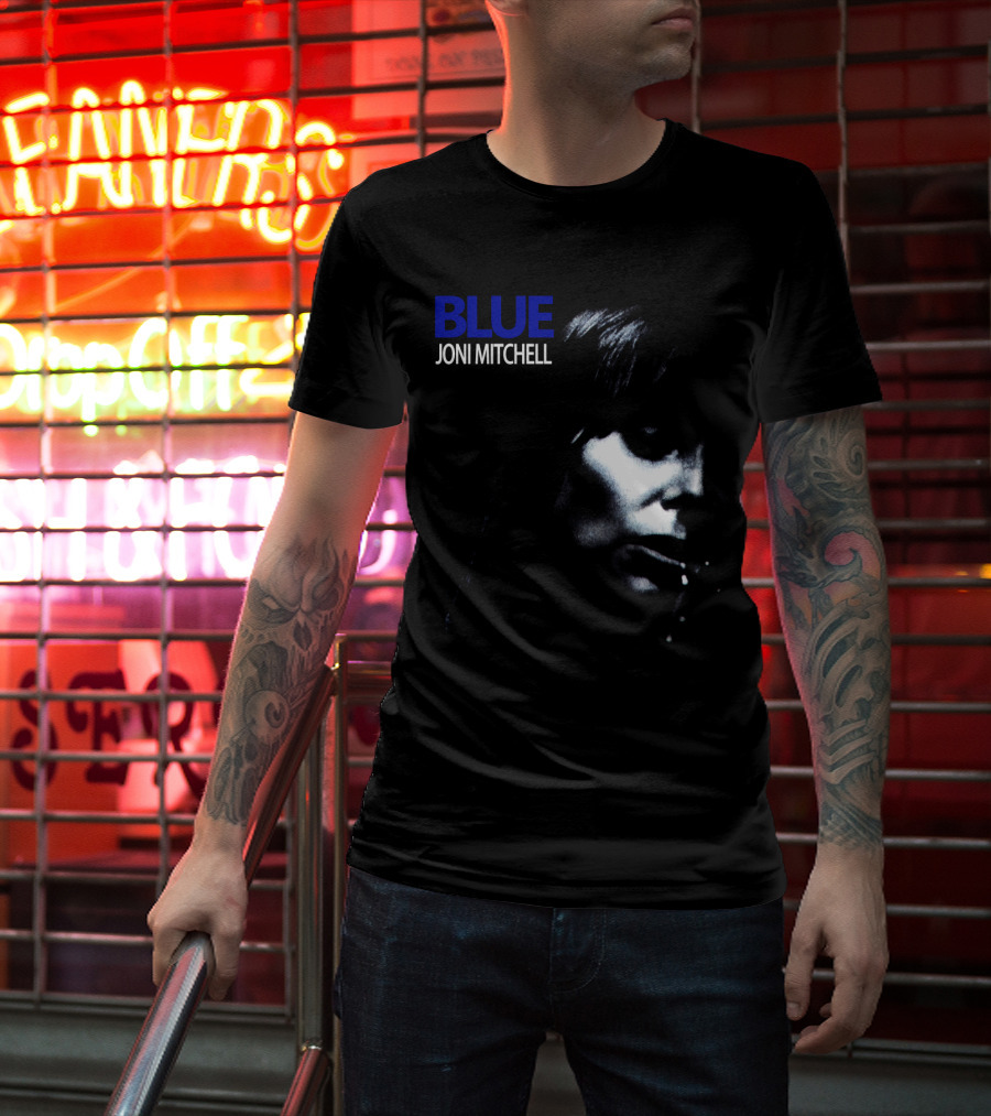 Blue Joni Mitchell T-Shirt