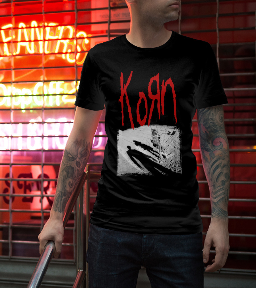 Korn Playground Shadows Vintage Style T-Shirt