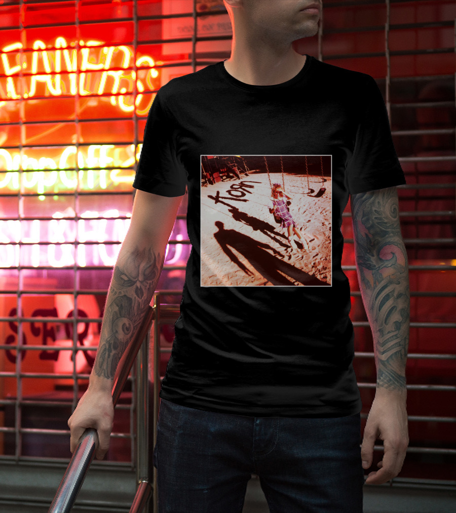 Korn Playground Shadow Swing Пословица T-Shirt