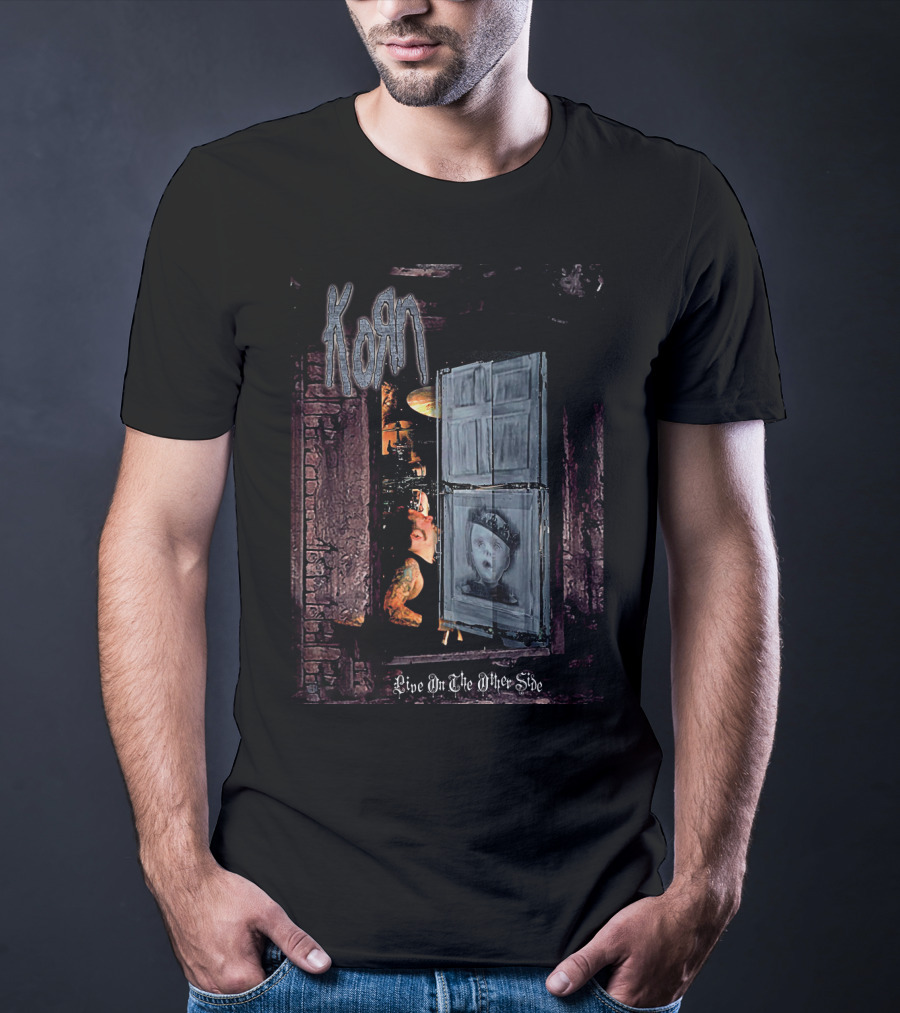 KORN Live On The Other Side Doorway Scene T-Shirt