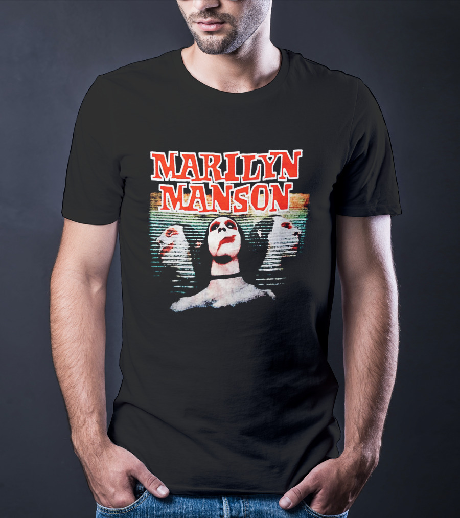 Marilyn Manson Three Faces T-Shirt