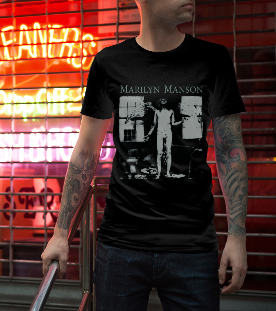 Marilyn Manson Mms 13 Angelic Figure T-Shirt