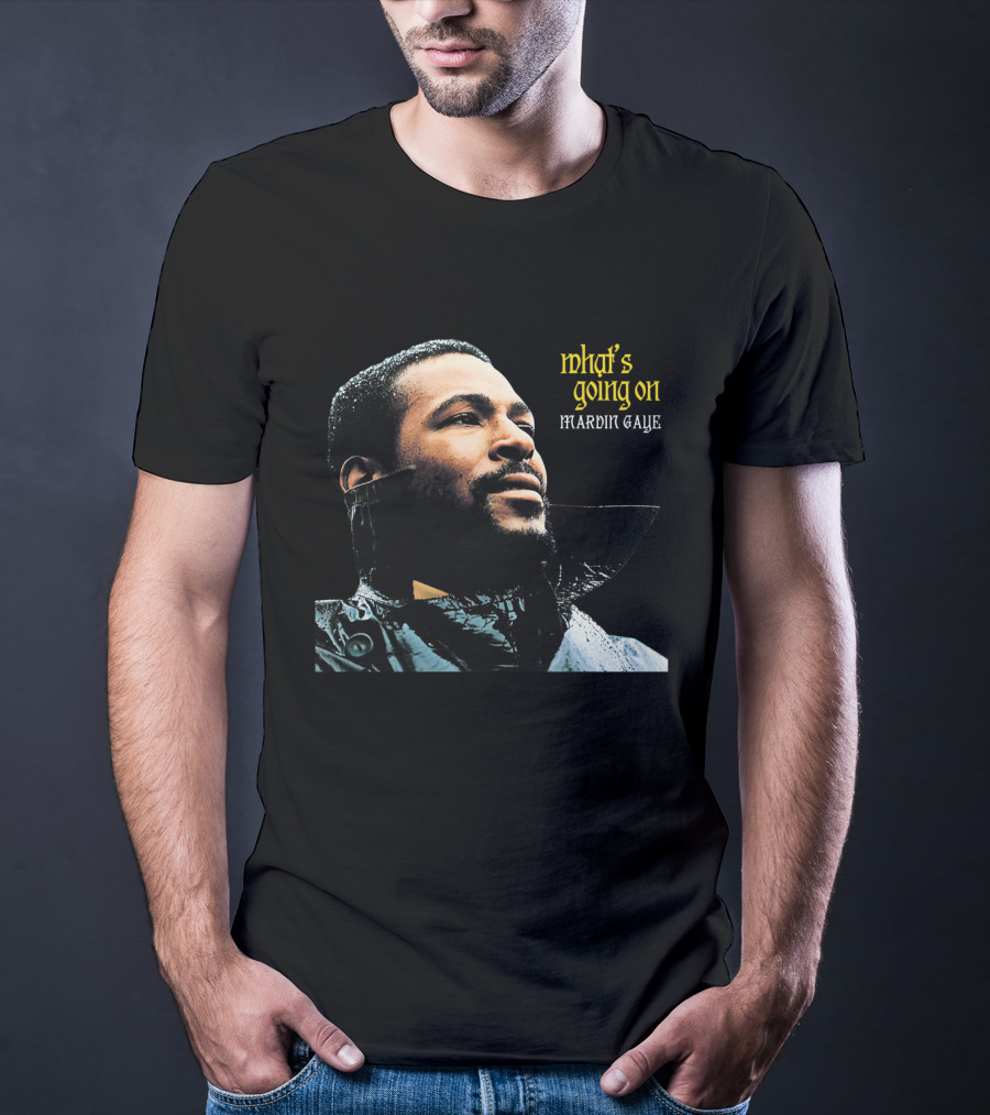 Marvin Gaye What's Going On Mvg 05 Album Cover T-Shirt