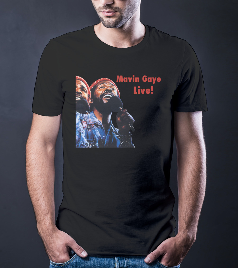 Marvin Gaye Live 15 MVG Performance T-Shirt