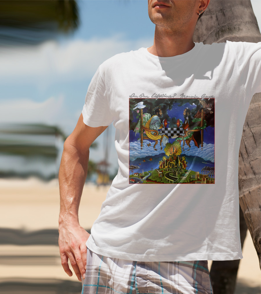 In Our Lifetime Marvin Gaye Album T-Shirt