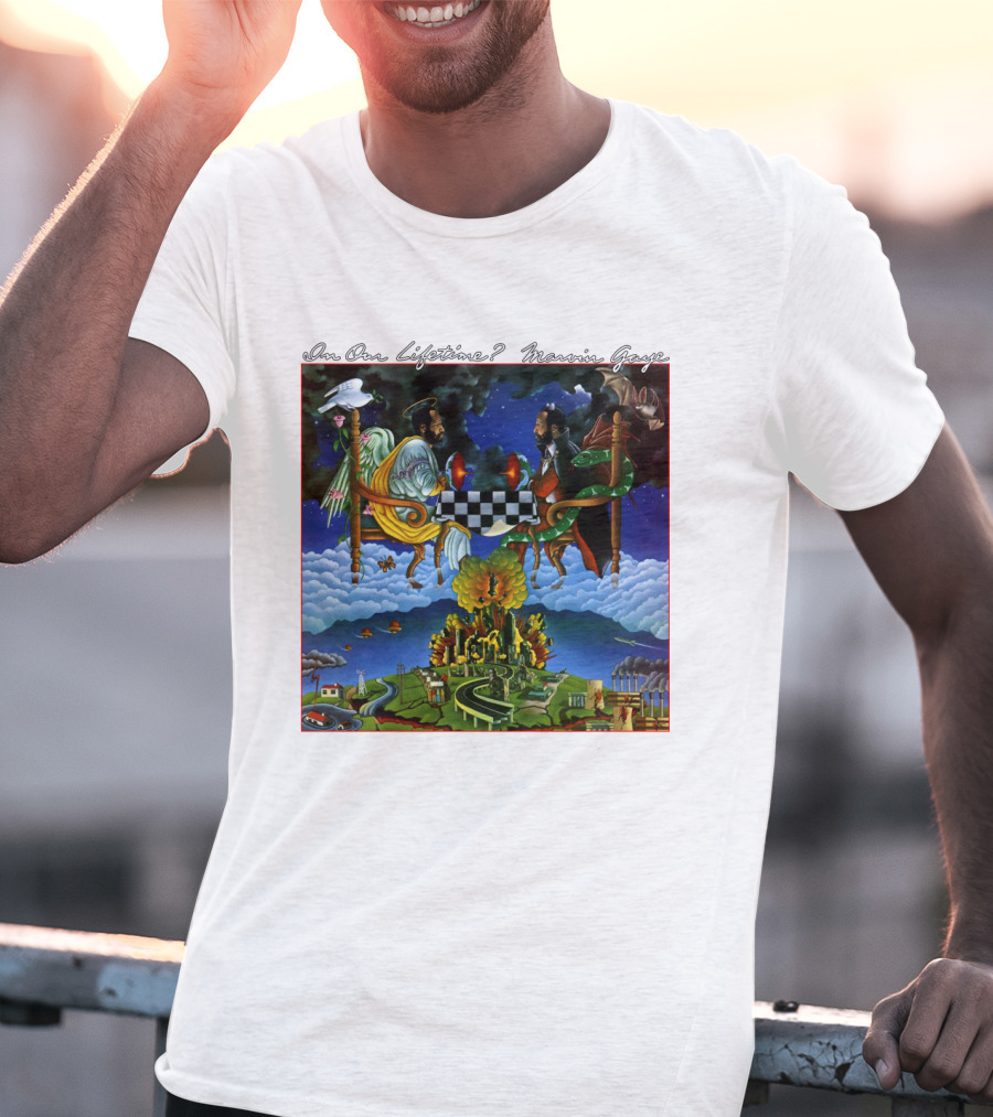 In Our Lifetime Marvin Gaye Album T-Shirt