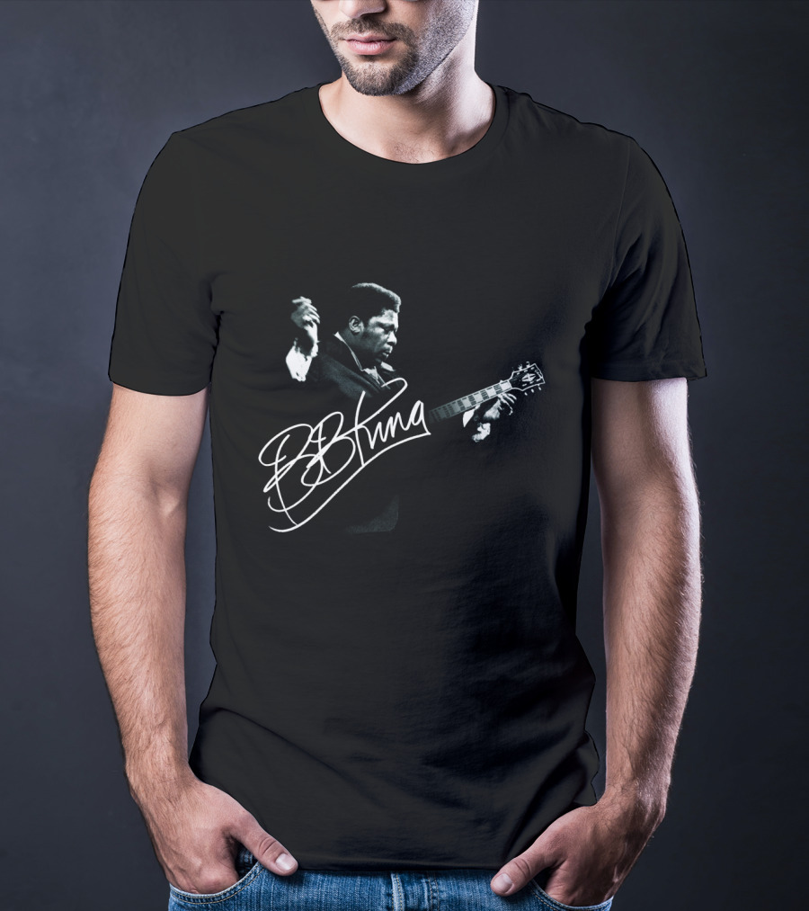 B.b. King Signature Guitar Image Bbk T-Shirt