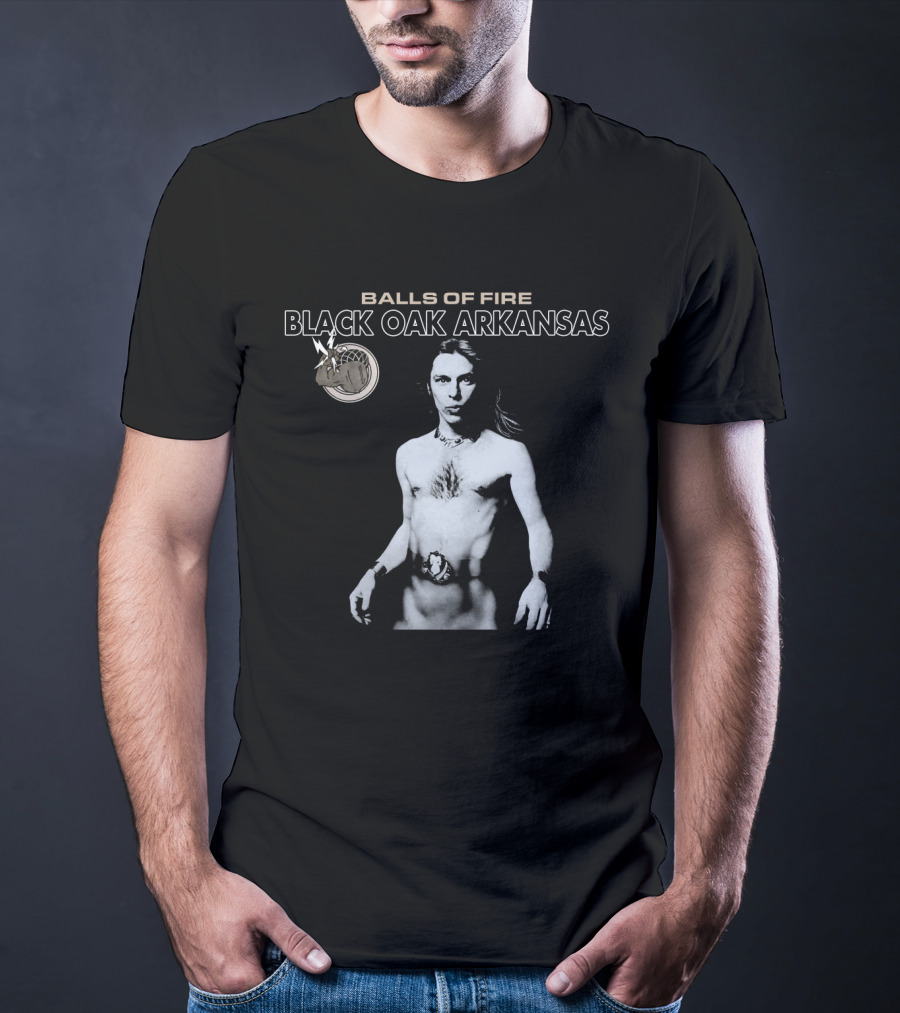 Black Oak Arkansas Balls Of Fire T-Shirt