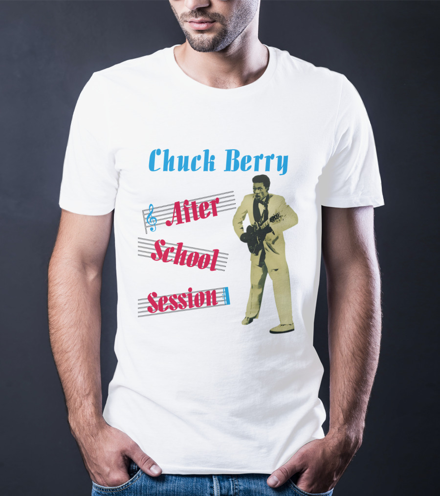 Chuck Berry After School Session Music Legend T-Shirt