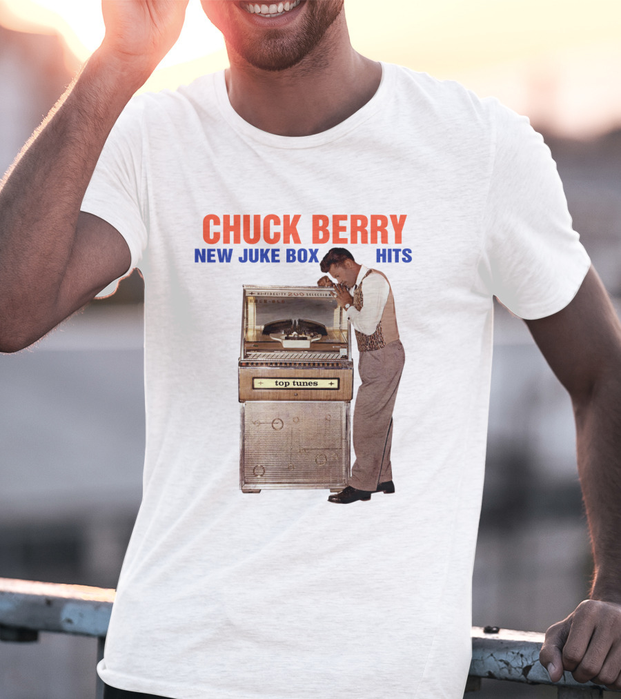 CHUCK BERRY NEW JUKE BOX HITS Juke Box Top Tunes T-Shirt