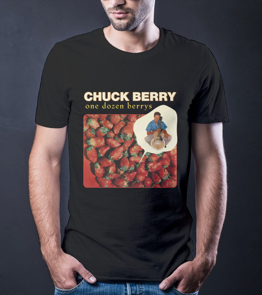 CHUCK BERRY One Dozen Berrys CBR 09 Strawberry Collection T-Shirt