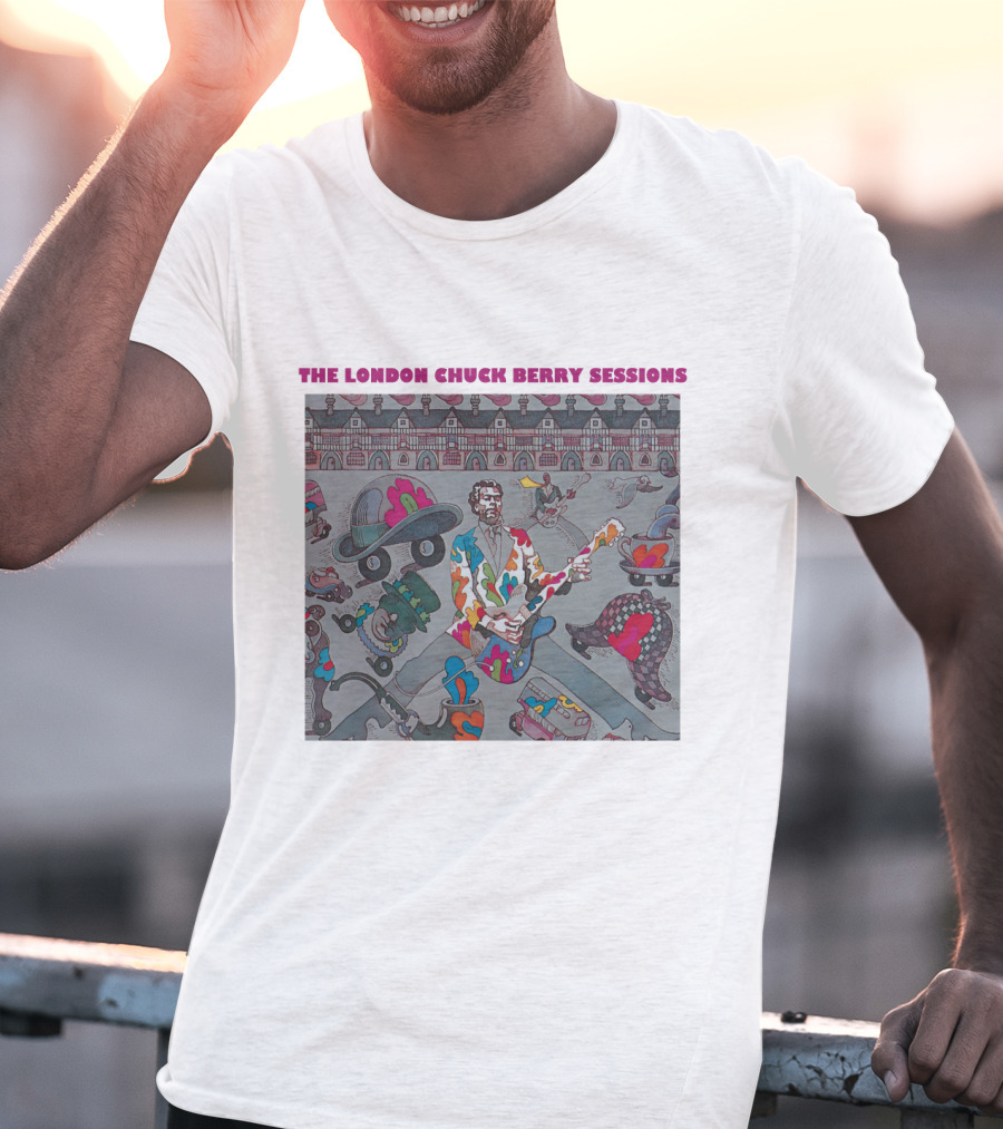 The London Chuck Berry Sessions Colorful Psychedelic Music T-Shirt