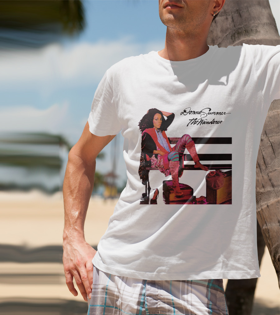 Donna Summer The Wanderer Album Cover T-Shirt