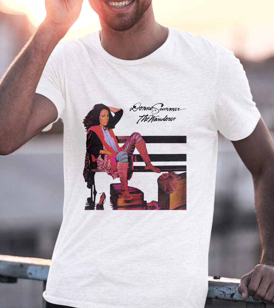 Donna Summer The Wanderer Album Cover T-Shirt