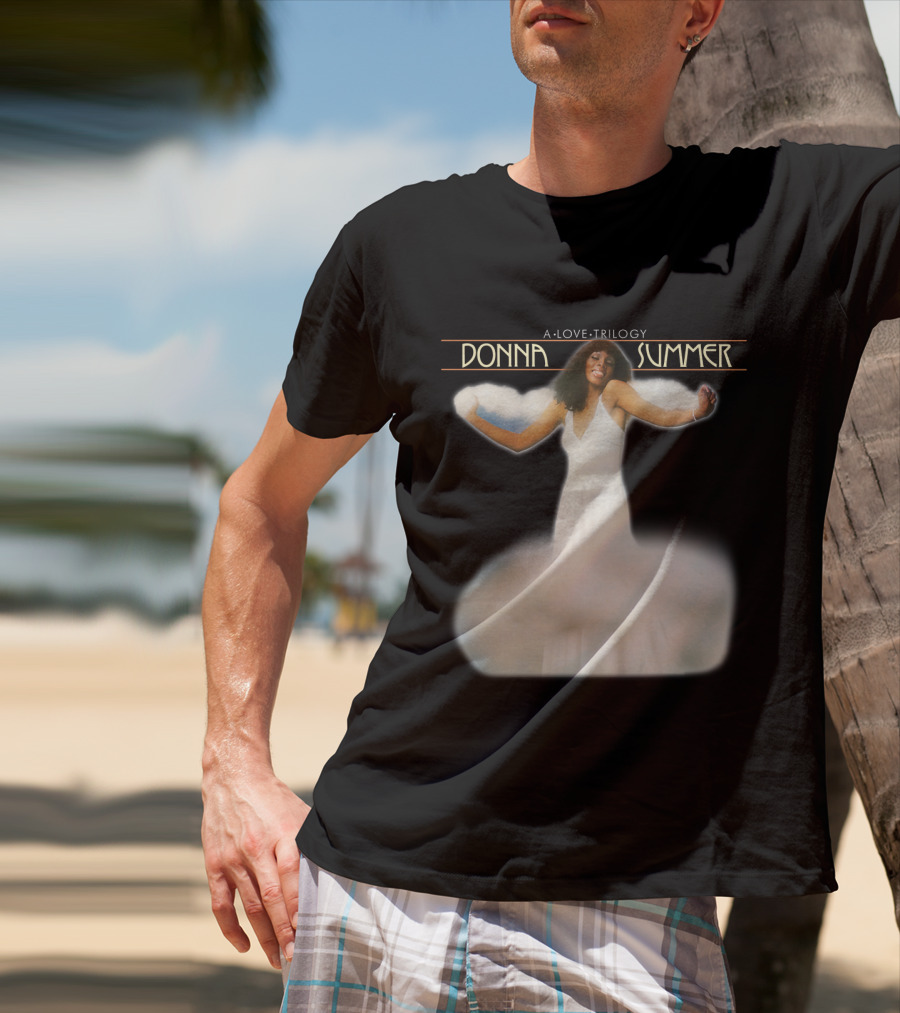 Donna Summer A Love Trilogy Black T-Shirt