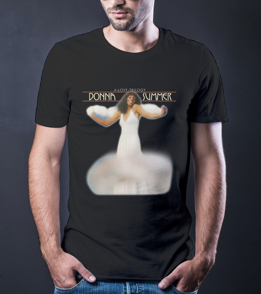 Donna Summer A Love Trilogy Black T-Shirt
