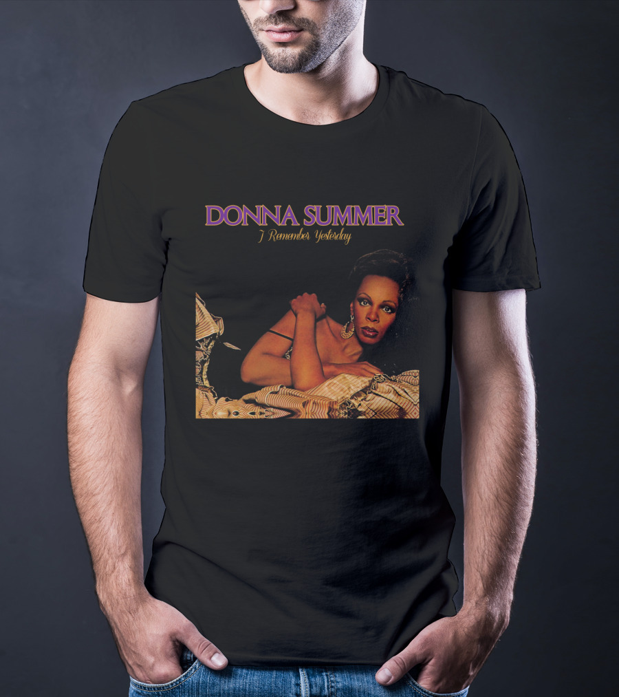 Donna Summer I Remember Yesterday Retro Album Cover T-Shirt