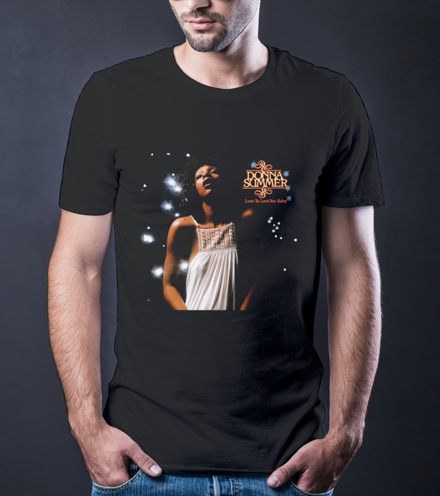 Donna Summer Love To Love You Baby Album Cover T-Shirt