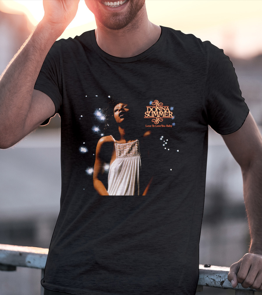 Donna Summer Love To Love You Baby Album Cover T-Shirt