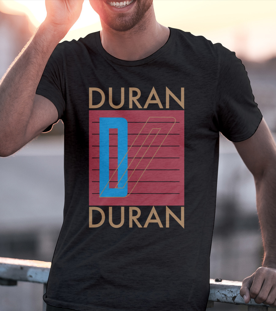 Duran Duran Iconic Logo Design Vintage Style T-Shirt