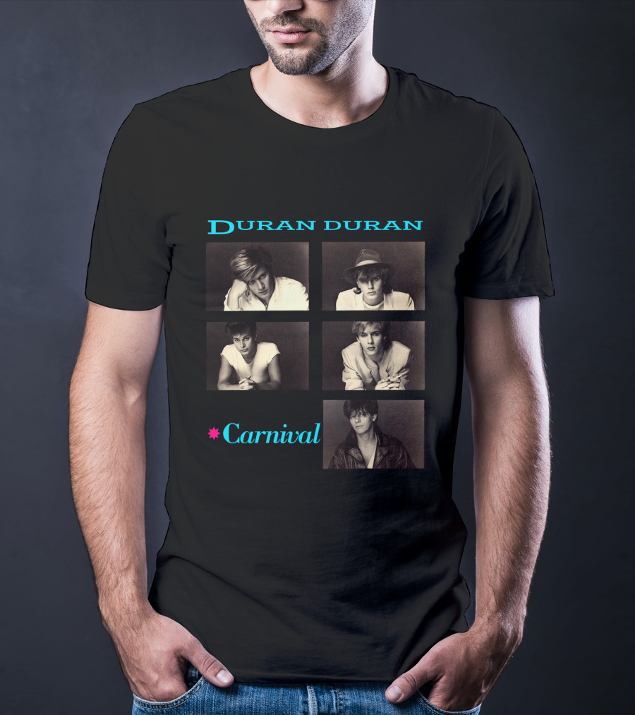Duran Duran Carnival Five Portrait Montage T-Shirt