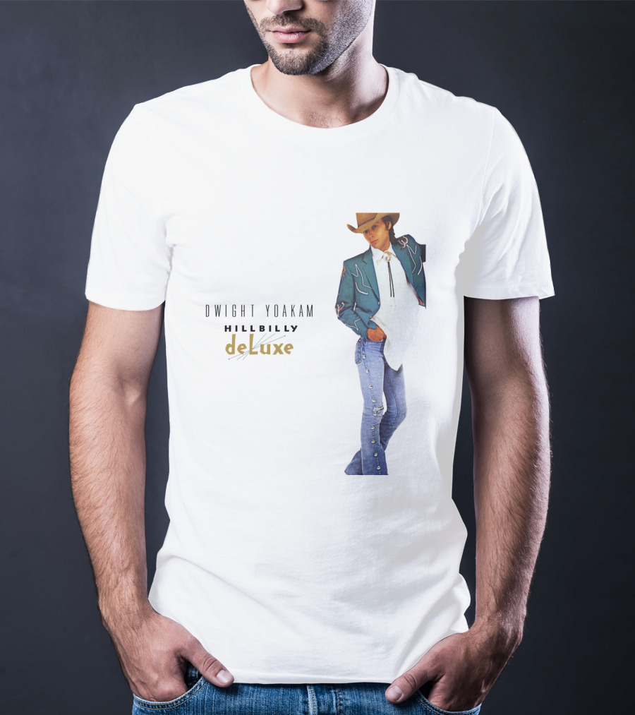 DWIGHT YOAKAM Hillbilly DeLuxe Cowboy T-Shirt