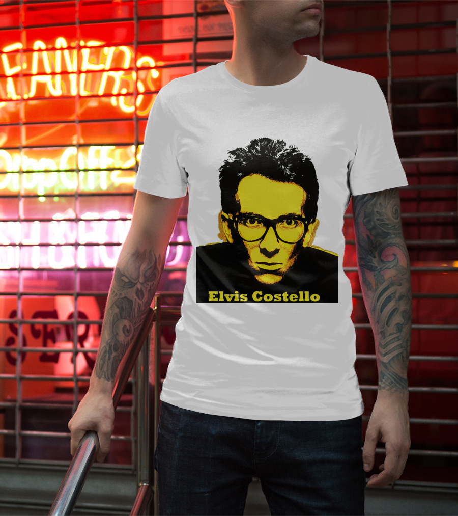 Elvis Costello Evctl 02 Portrait T-Shirt