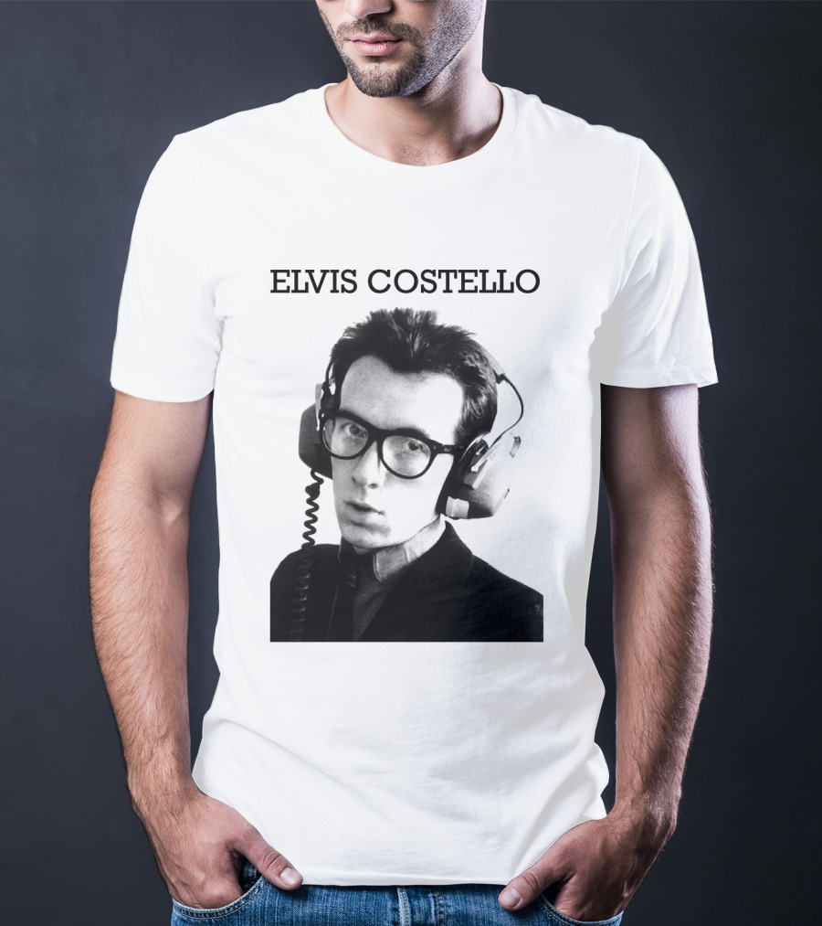 Elvis Costello EVCTL 16 Stereophonic Headphones T-Shirt