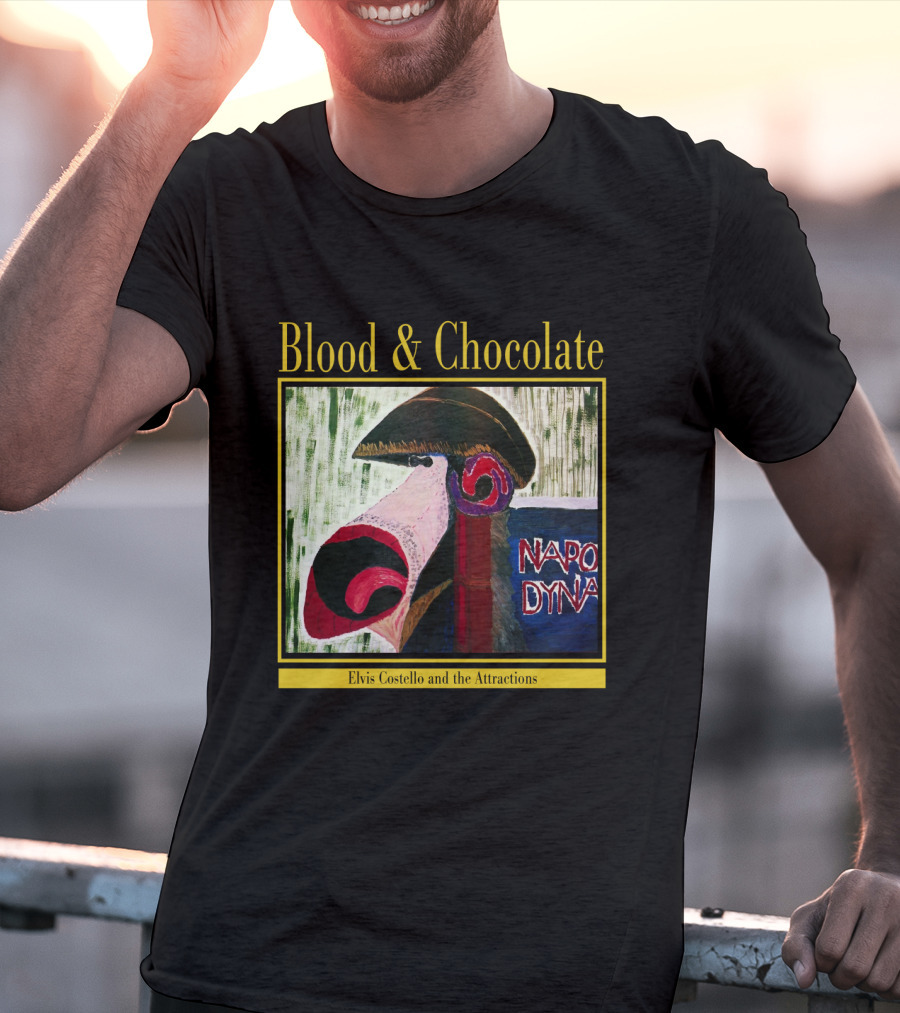 Blood And Chocolate Elvis Costello And The Attractions Napo Dyno T-Shirt