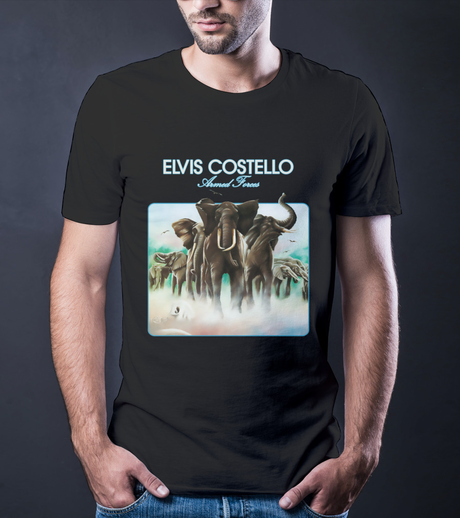 Elvis Costello Armed Forces Elephant T-Shirt