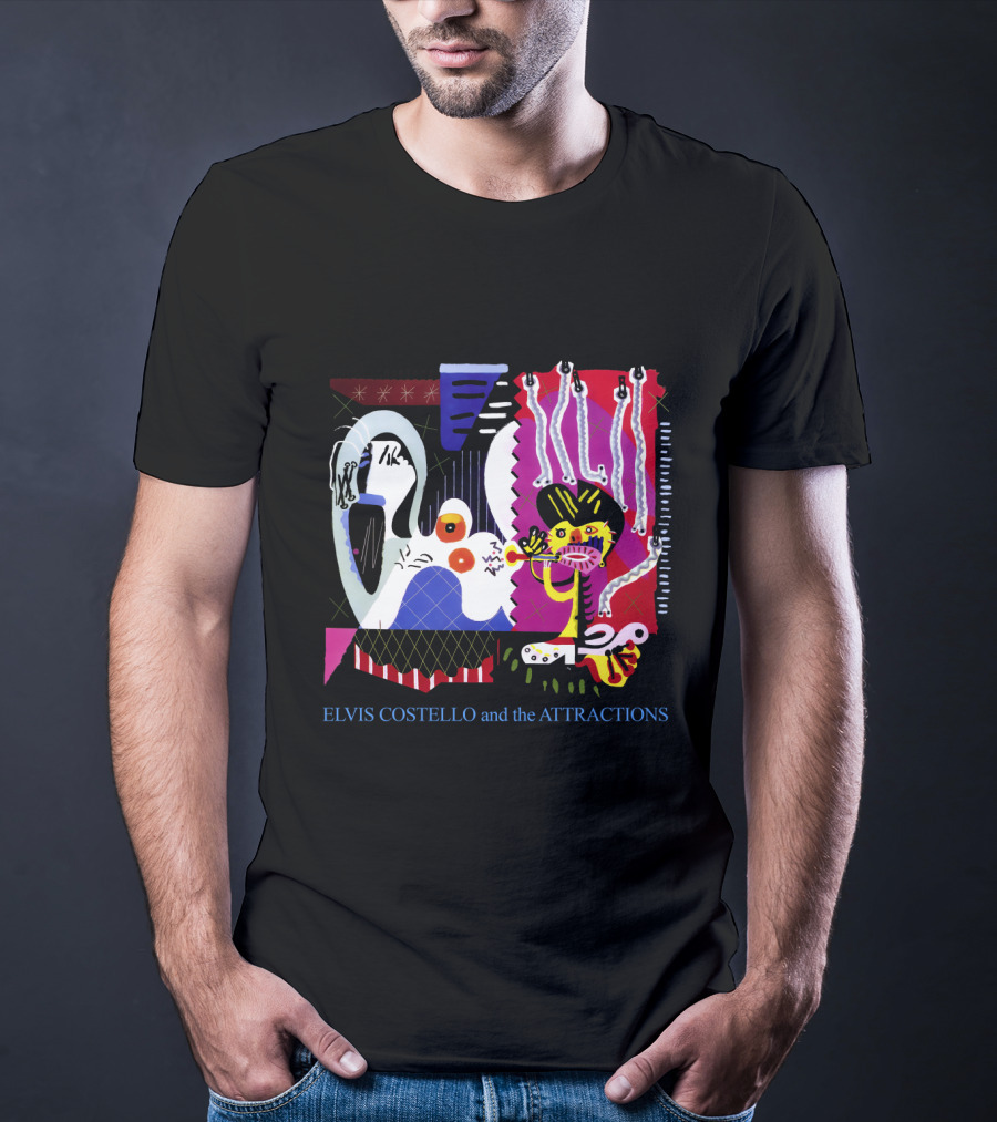 ELVIS COSTELLO And The ATTRACTIONS Imperial Bedroom Album Cover T-Shirt