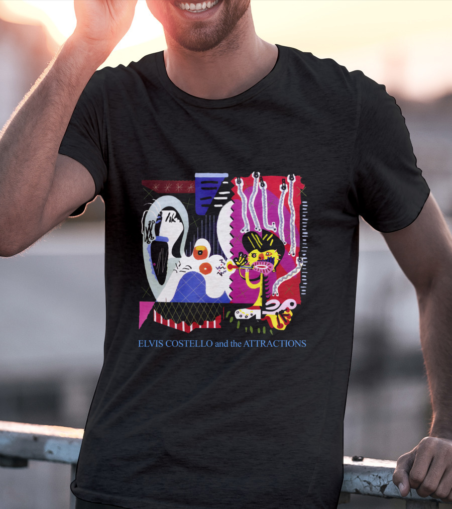ELVIS COSTELLO And The ATTRACTIONS Imperial Bedroom Album Cover T-Shirt