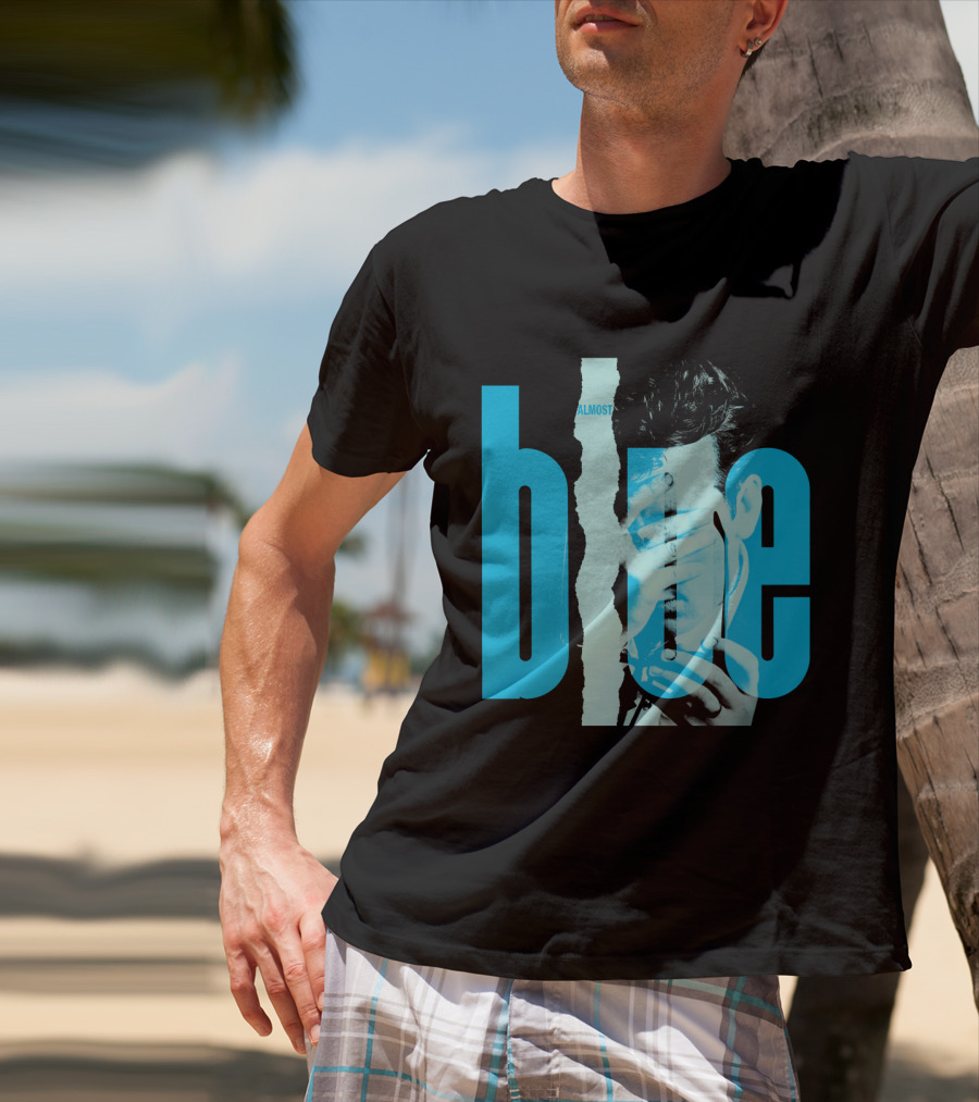 EVCTL 37 Almost Blue Torn T-Shirt