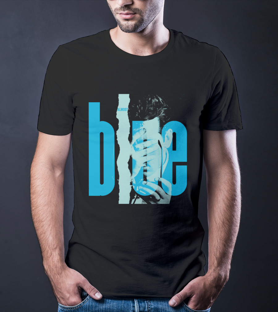EVCTL 37 Almost Blue Torn T-Shirt