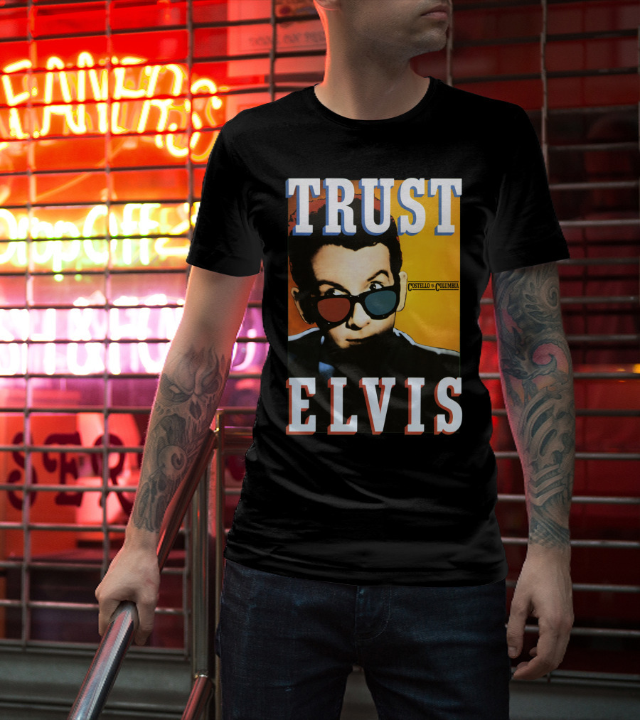 Trust Elvis Costello Columbia 35 T-Shirt