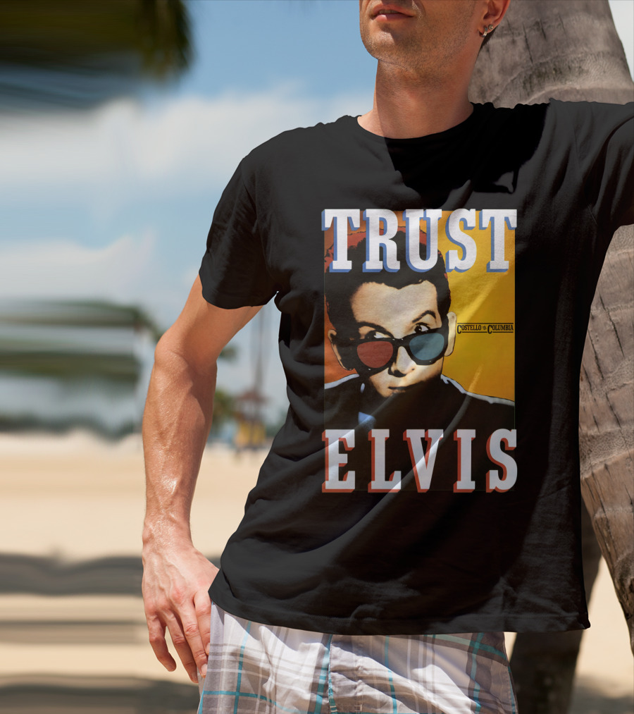 Trust Elvis Costello Columbia 35 T-Shirt