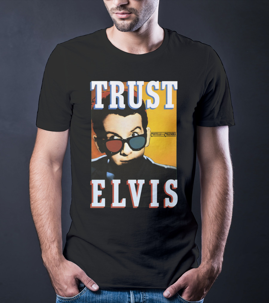 Trust Elvis Costello Columbia 35 T-Shirt