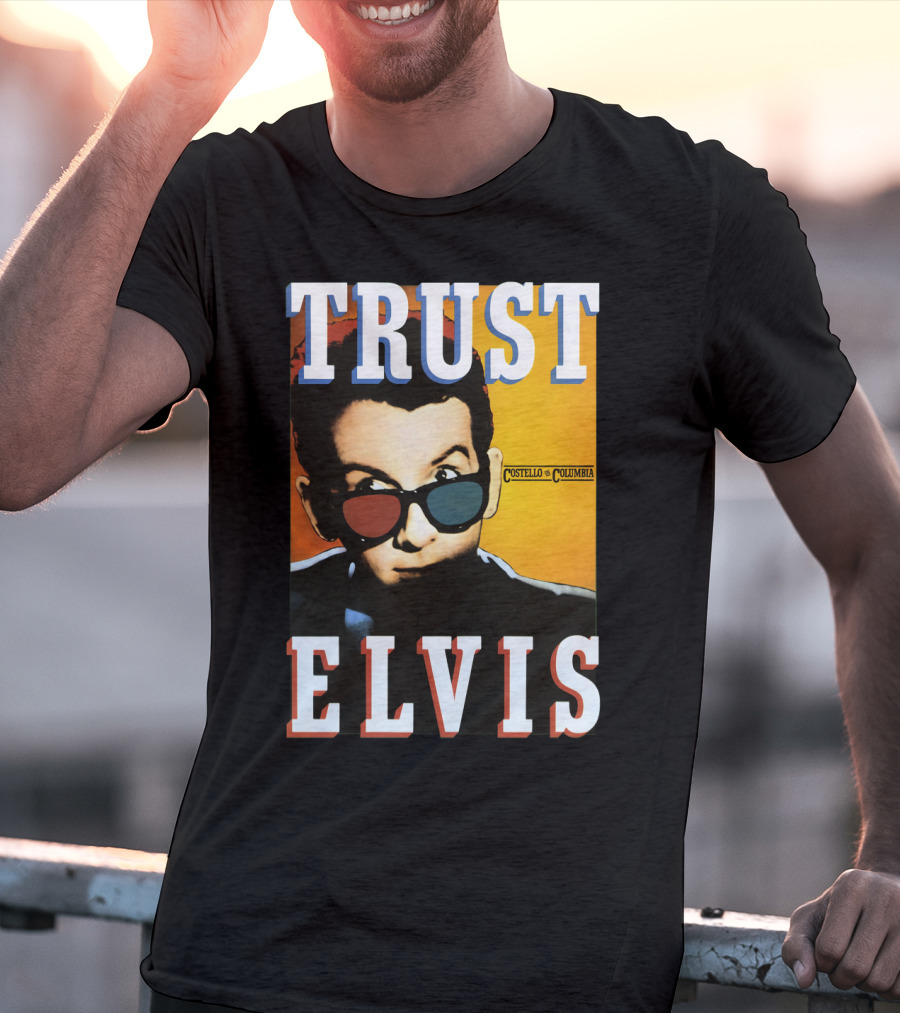 Trust Elvis Costello Columbia 35 T-Shirt