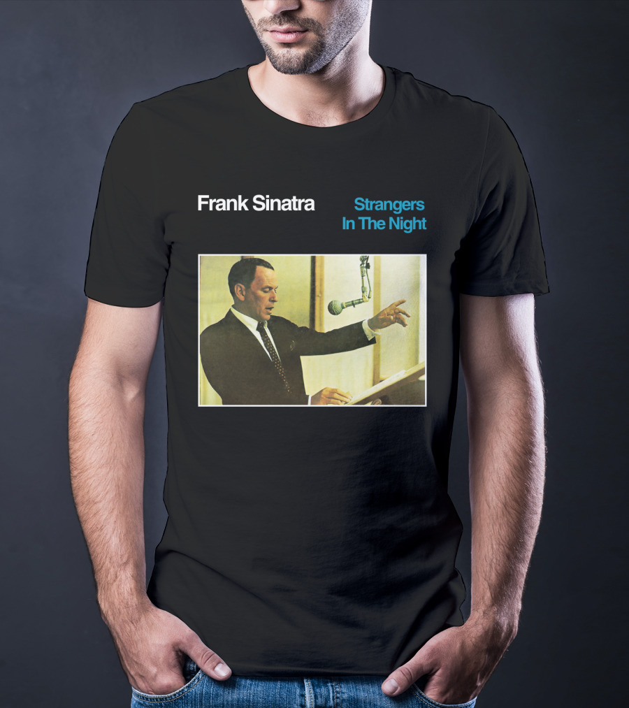 Frank Sinatra Strangers In The Night Classic Album Cover T-Shirt