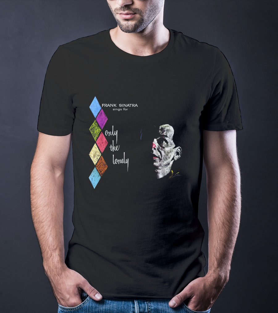 Frank Sinatra Sings For Only The Lonely Diamond Pattern FSNT 02 T-Shirt