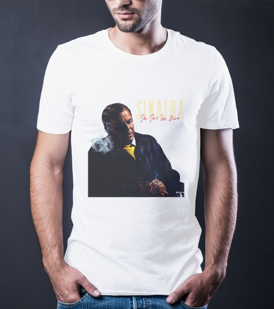 SINATRA She Shot Me Down Smoking Jacket T-Shirt