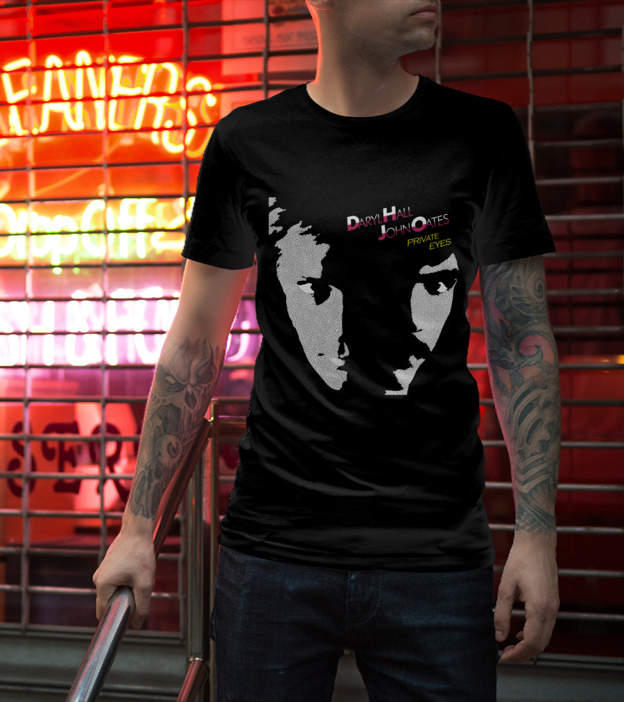 Daryl Hall John Oates Private Eyes 07 T-Shirt